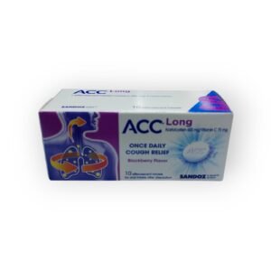 Acc 600Mg Long 10 Effervescent Tablets