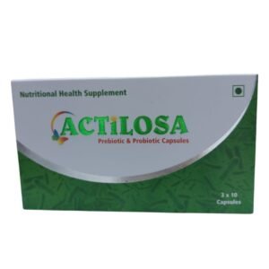 Actilosa Prebiotic & Probiotic Supplement 3 x 10 capsules