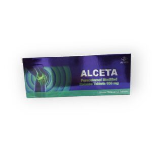 Alceta 665mg (Paracetamol 665mg) 12’s tab