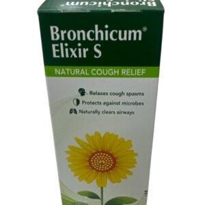 BRONCHICUM ELIXIR 25 mg/ml,50 mg/ml 100ml Glass Bottle