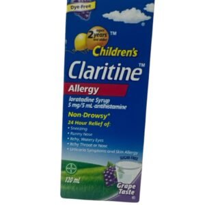 CLARITIN CHILD GRAPE SYRUP 120ML