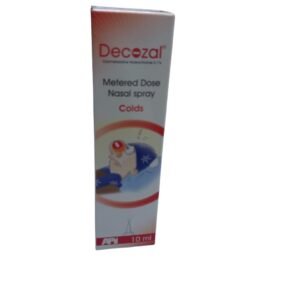 Decozal 0.1% Xylometazoline Hydrochloride Nasal Spray For Colds 10 Ml