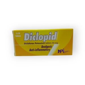 Diclopid 50mg Tablets, 20 Pieces