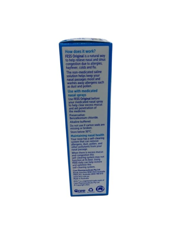 FESS Saline Spray Original 30 ml - Image 2