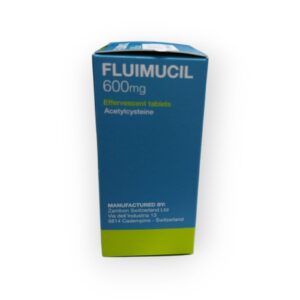 Fluimucil 600mg Tablets, 10 Tablets