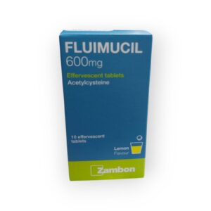 Fluimucil 600mg Tablets, 10 Tablets