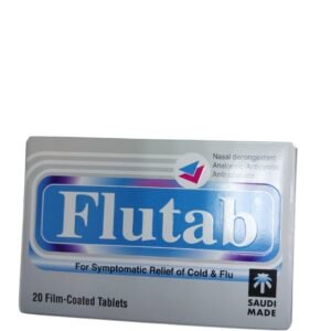 Flutab for Symptomatic Cold & Flu Relief Tablets, 20 Count