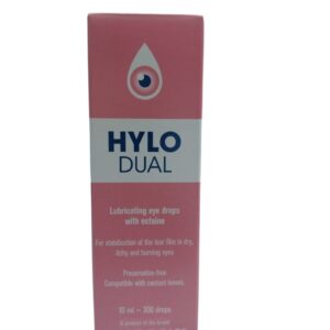 Hylo Dual Lubricating Eye Drops And Natural Cell Protection 10Ml/300 Drops