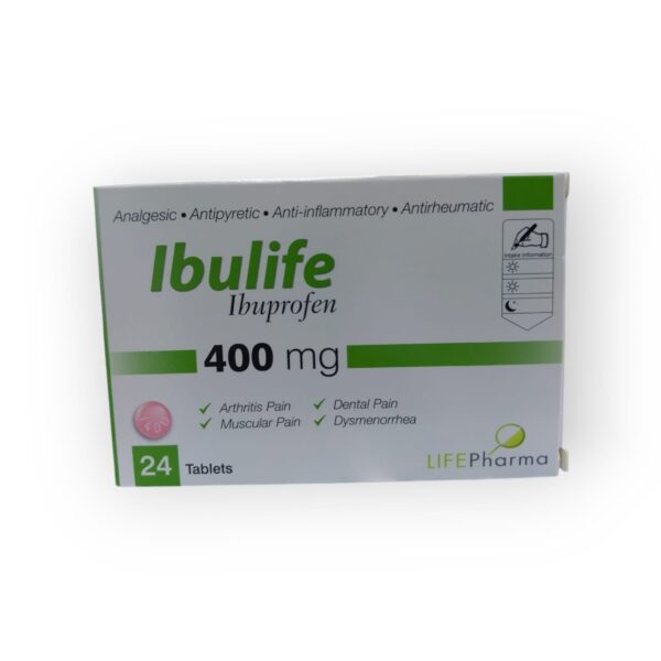 Ibulife 400mg (Ibuprofen) 24'sTab.