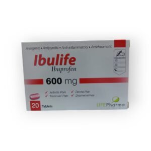 Ibulife 600mg (Ibuprofen) 20’sTab.