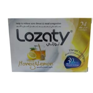 Lozaty Lozenges 24’s (Honey & Lemon flavor)