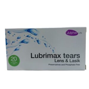 Lubrimax tears Lens & Lasik 0.2% Sodium hyaluronate 20vials