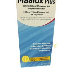 MAALOX PLUS 225 mg/5ml,200 mg/5ml,25 mg/5ml 355ml Plastic Bottle (Oral Suspension)