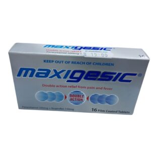 Maxigesic Double Action Pain & Fever Relief Tablets 16 tablets