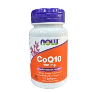 Now Coq10 100 Mg 50 Softgels