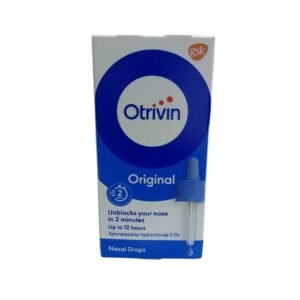 Otrivin 0.1% Xylometazoline HCL Nasal Drops 10 ml