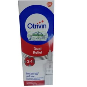 Otrivin dual relief 2in1 spray.