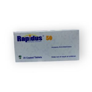 Rapidus 50Mg 20 Coated Tablets