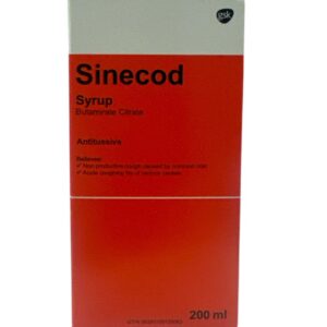 Sinecod Butamirate Citrate Syrup, 200ml