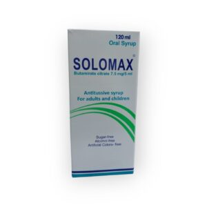 Solomax Butanirate Citrate Oral Syrup, (7.5mg/5ml), 120ml