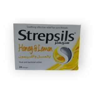 Strepsils Honey & Lemon Lozenges, 24 Pieces