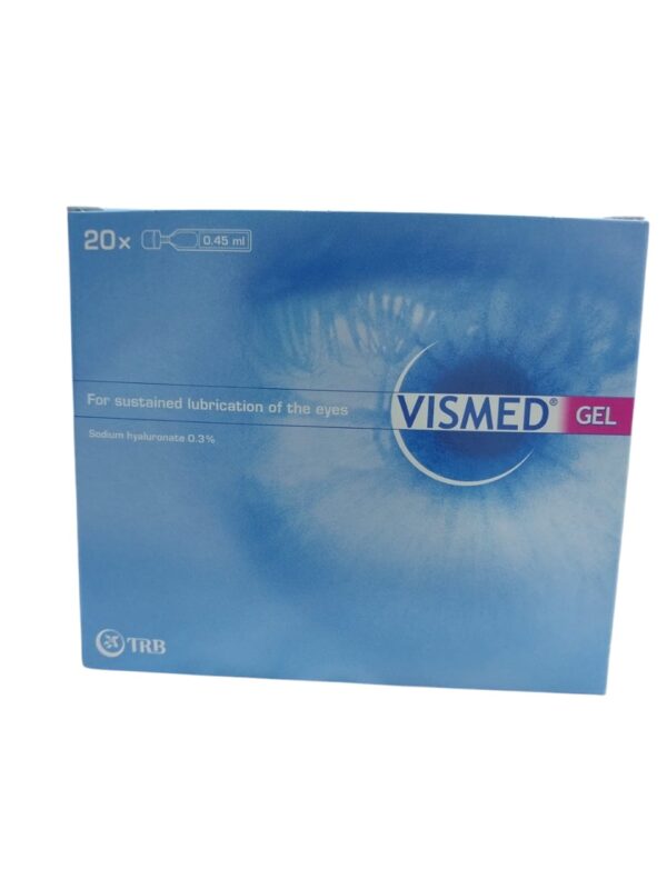 Vismed Gel for Sustained Iubrication of the Eyes, 20x0.45ml