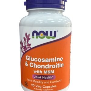 Now Glucosamine And Chondroitin With Msm Capsules 90 Pieces