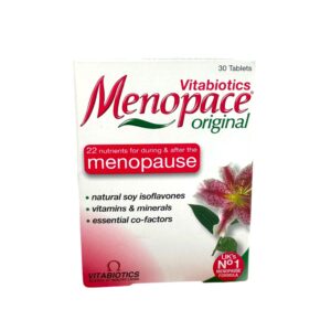 Menopace Original Food Supplements With 22 Nutrients For During & After Menopause – Gluten Free, Vegetarian, Gelatin Free 30 Tablets