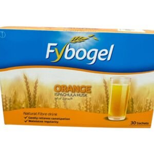 Fybogel Ispaghula Husk Fiber Drink Orange Flavor, 30 Sachets