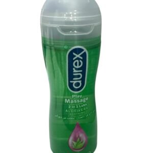 Durex Play Massage 2-in-1 Aloe Vera Soothing Lube, 200 ml