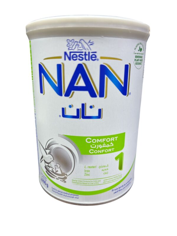 Nestle NAN Comfort Stage 1 Infant Formula Powder 0-6 Months, 400g