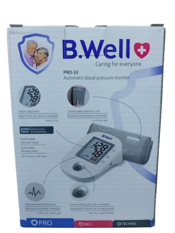 B.Well automatic blood pressure monitor PRO-33 - Image 3