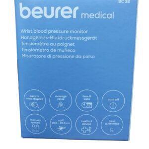 BEURER BC 32 WRSIT BP MONITOR