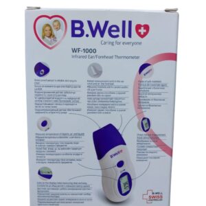 B-WELL INFRARED EAR/FOREHEAD DIGITAL THERMOMETER