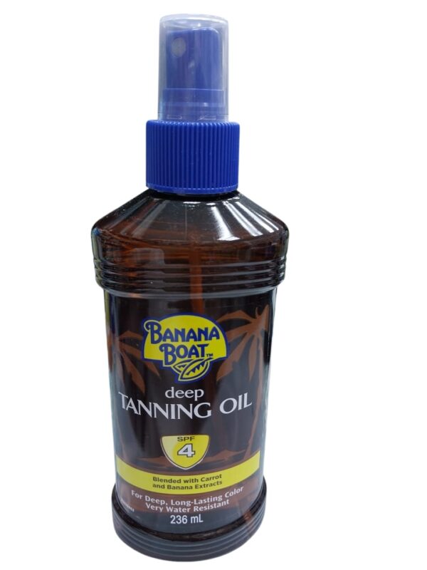 Banana Boat Deep Tanning Oil Spf 4 236 ml