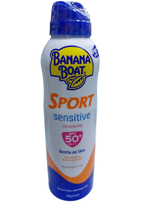 Banana Boat SPORT Sunscreen Spray SPF 50+, 170gm