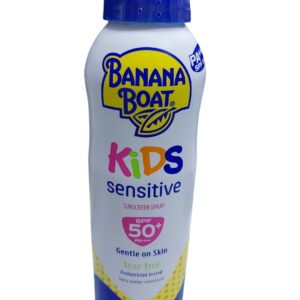 Banana Boat Kids sensitive Sunscreen Spray SPF 50, 170gm