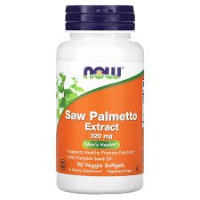 NOW SAW PALMETTO 320MG 90’S SOFT GELS