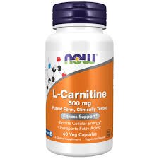 NOW L-CARNITINE 500MG 60CAPS