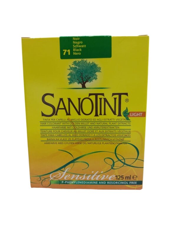 Sanotint 71 (light) Black sensitive 125 ml