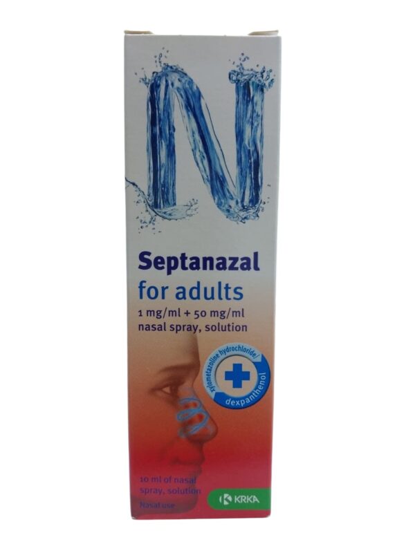 Septanazal for adults nasal spray 10ml