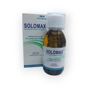 Solomax Butanirate Citrate Oral Syrup, (7.5mg/5ml), 120ml