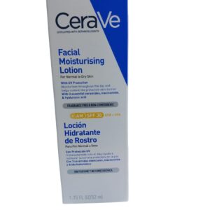 CeraVe Facial Moisturizing Lotion AM SPF-30, 52ml (for normal to dry skin)