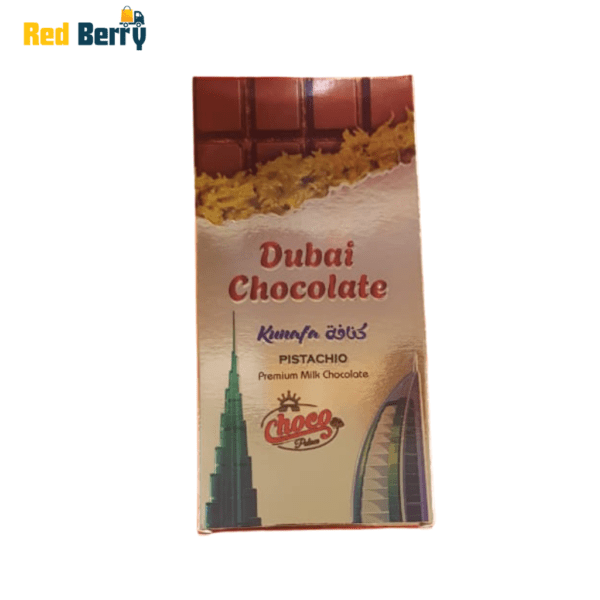 Dubai Chocolate Kunafa Pistachio Premium Milk Chocolate